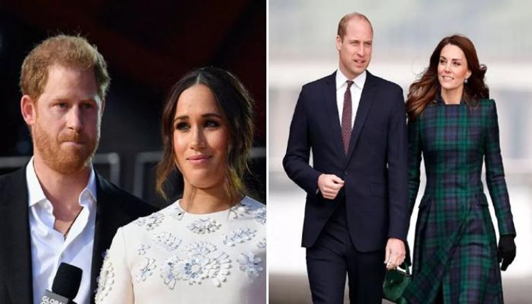 وليام وكيت مصدومان من شائعة ميغان ماركل