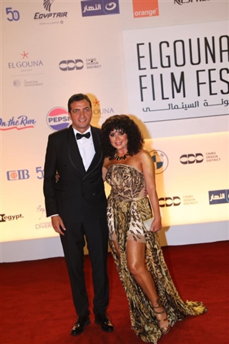 رانيا يوسف وزوجها المخرج أحمد جمال