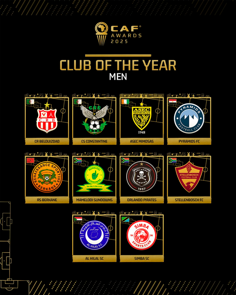 أفضل نادي في أفريقيا محمد صلاح مهاجم ليفربول