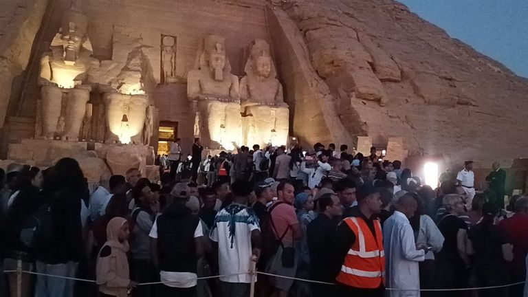تعامد الشمس على وجه رمسيس الثاني