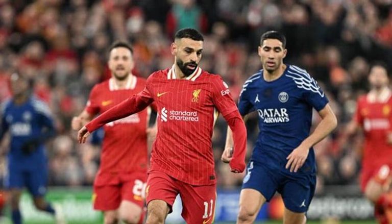 محمد صلاح وأشرف حكيمي