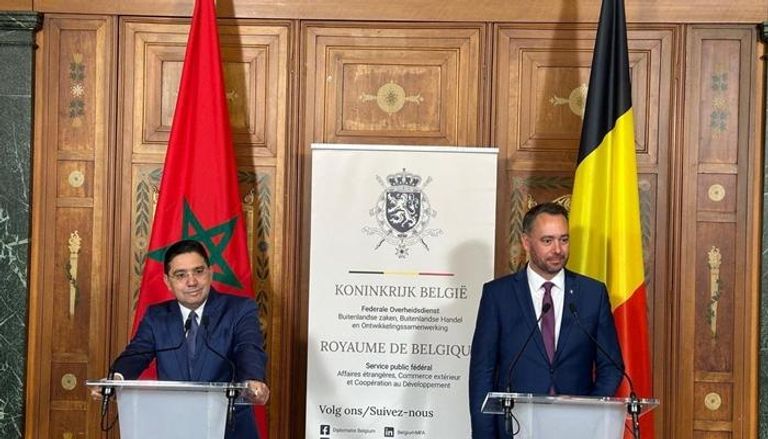 وزير خارجية المغرب ونظيره البلجيكي