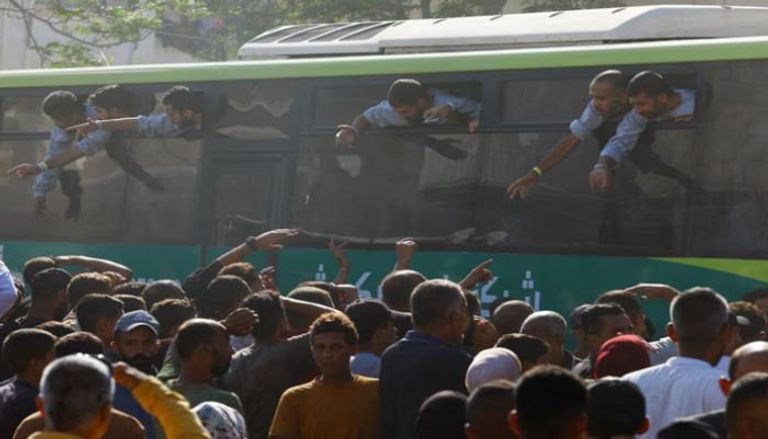 أسرى فلسطينيون أفرجت عنهم إسرائيل