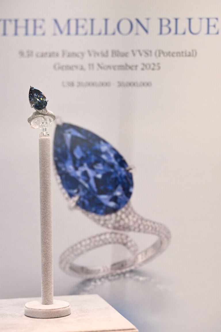 ماسة "ميلون بلو" ماسة