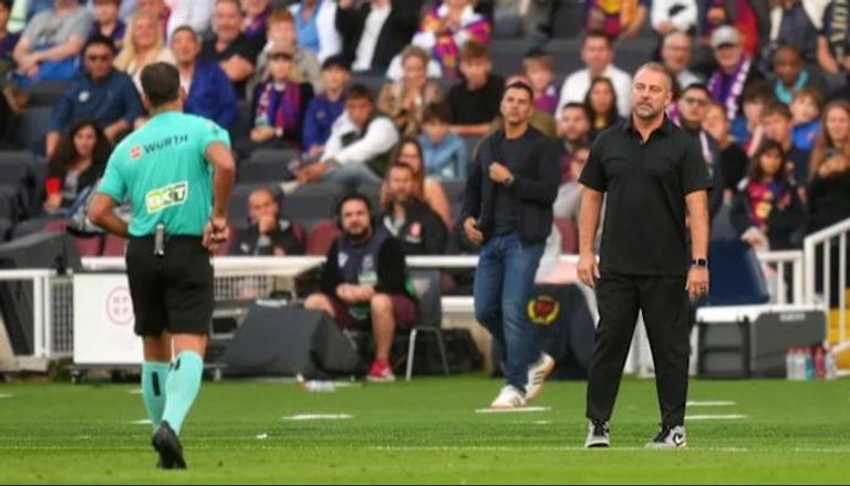 هانز فليك مدرب برشلونة