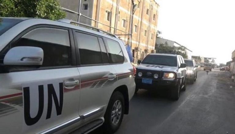مركبات تابعة للأمم المتحدة بصنعاء- أرشيفية