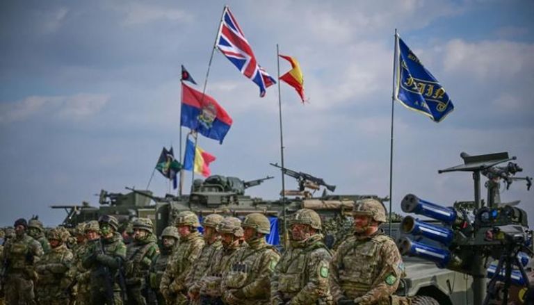 قوات أوروبية في تدريب مشترك