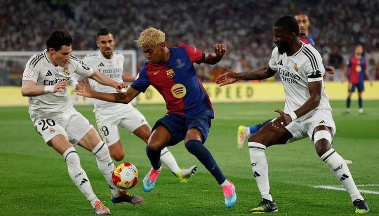 كلاسيكو ريال مدريد وبرشلونة