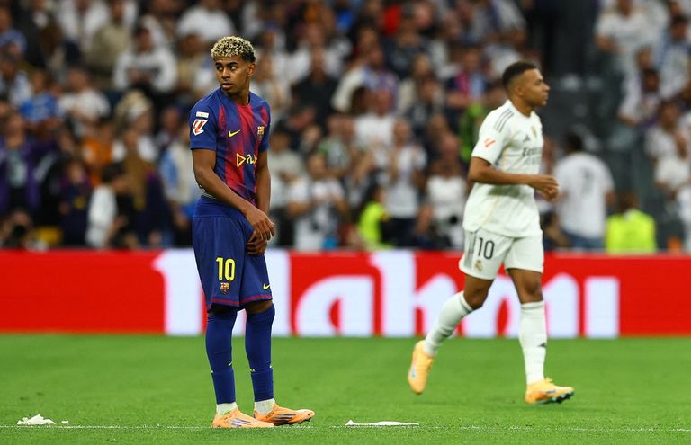 مباراة ريال مدريد وبرشلونة في كلاسيكو الدوري الإسباني ريال مدريد وبرشلونة