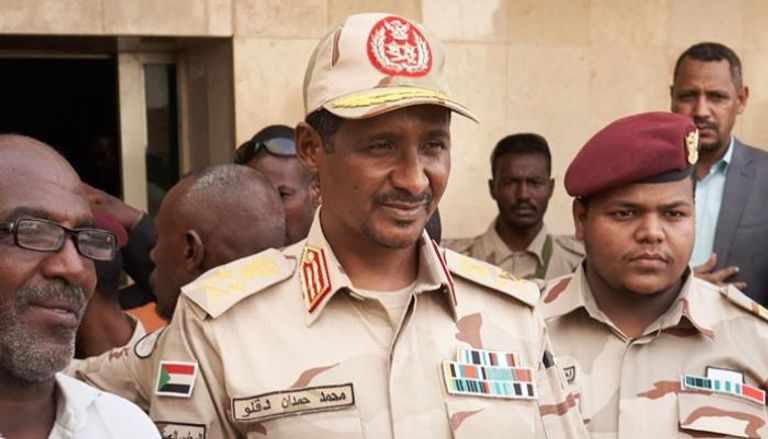 قائد قوات الدعم السريع محمد حمدان دقلو