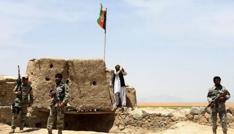 جنود من أفغانستان بالقرب من الحدود مع باكستان- أرشيفية