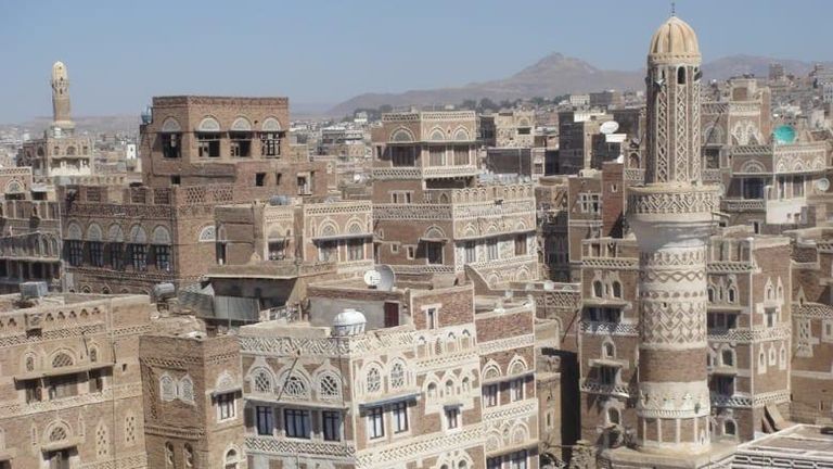 منازل تاريخية في صنعاء القديمة