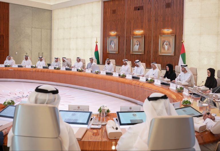 الشيخ محمد بن راشد آل مكتوم يرأس اجتماع مجلس الوزراء الإماراتي