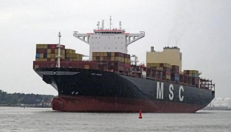 إحدى سفن «إم إس سي أريز»