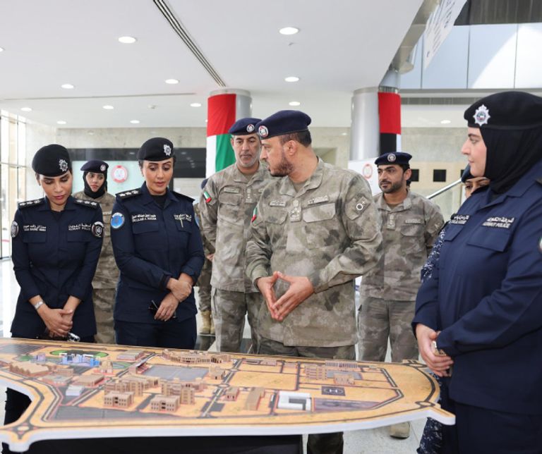 وفد الشرطة النسائية الكويتية يزور شرطة أبوظبي وفد الشرطة النسائية الكويتية يزور شرطة أبوظبي