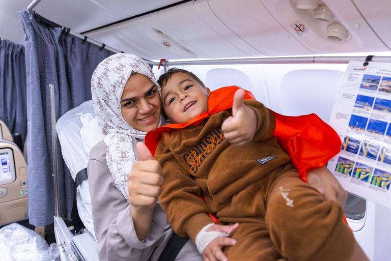 عملية الإخلاء الحالية هي الدفعة 29 من عمليات الإخلاء الطبي العاجلة