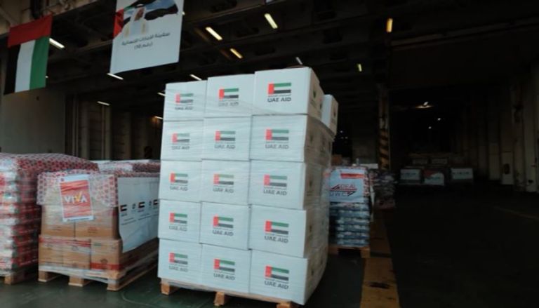 الإمارات تواصل دعمها الإغاثي لغزة