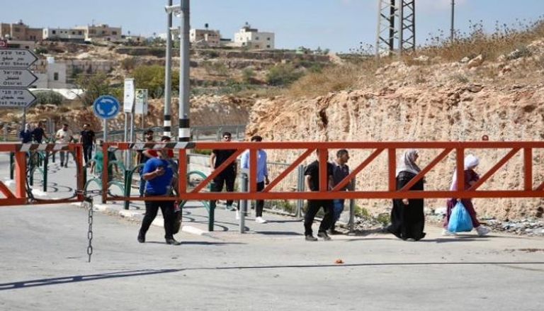 حاجز إسرائيلي في الضفة الغربية