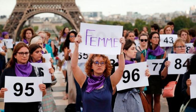 تزايد جرائم قتل النساء في فرنسا