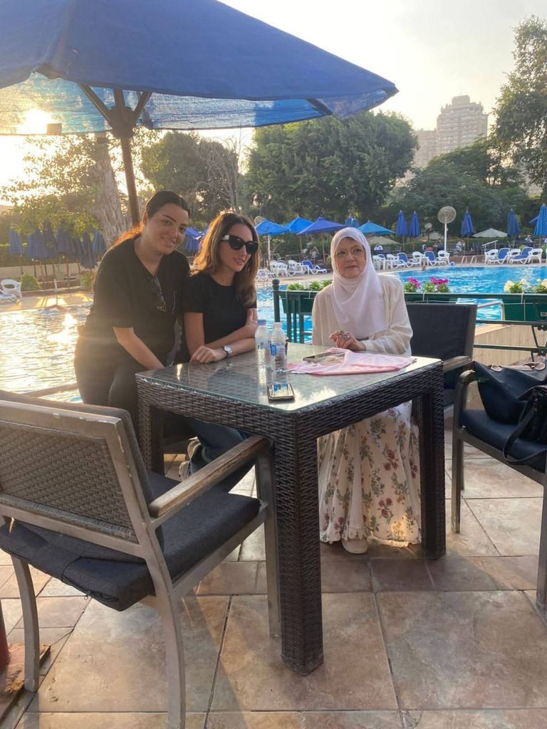 شمس البارودي في المقابر