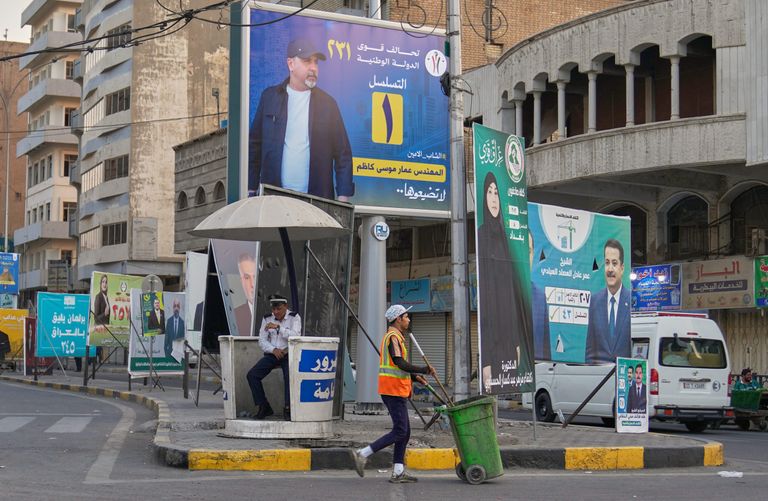 الشعب العراقي يترقب إجراء الانتخابات 