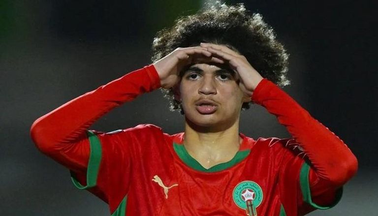 إلياس بلمختار نجم منتخب المغرب للناشئين
