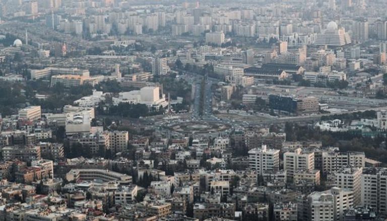 منظر عام لمدينة دمشق