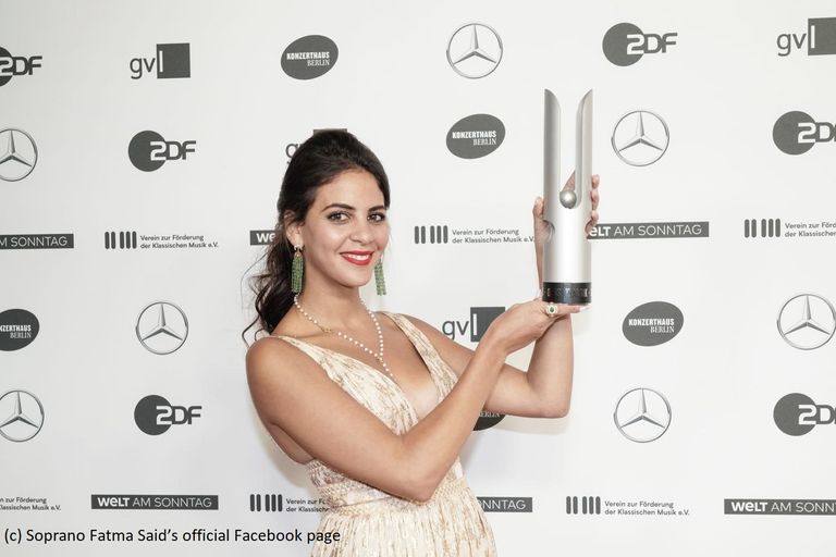 السوبرانو فاطمة سعيد