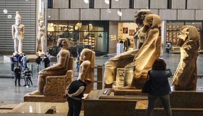 ألعاب فرعونية في المتحف المصري الكبير ألعاب فرعونية في المتحف المصري الكبير- أرشيفية