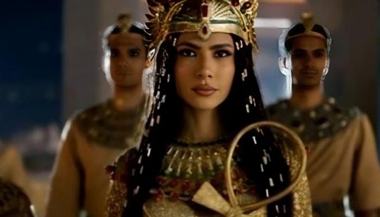 هدى المفتي في افتتاح المتحف المصري الكبير