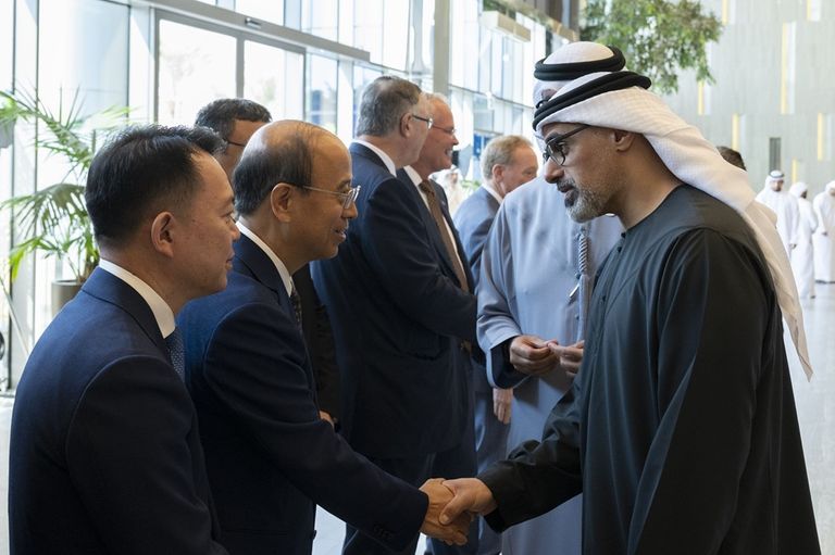 خالد بن محمد بن زايد في فعاليات مجلس ENACT - وام