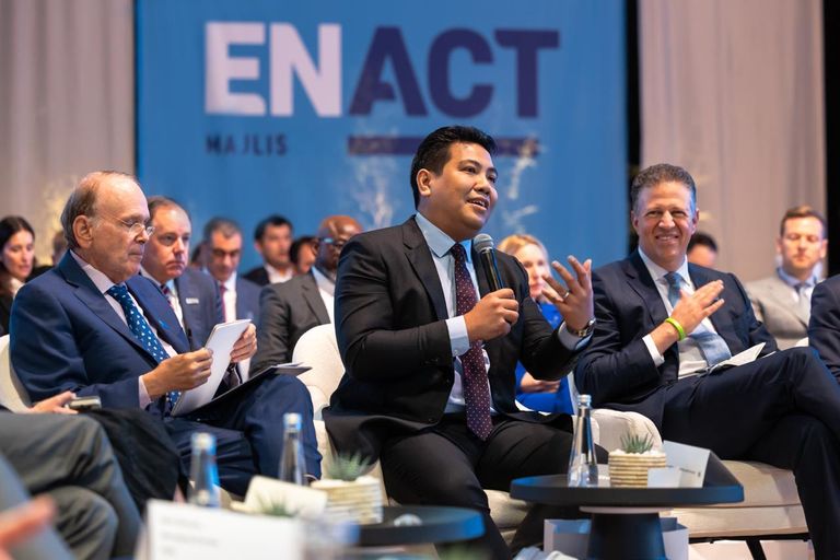 جانب من فعاليات مجلس ENACT 