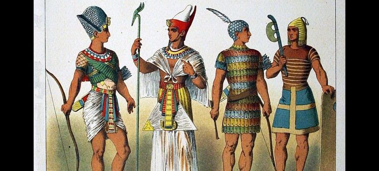 ملابس فرعونية قديمة
