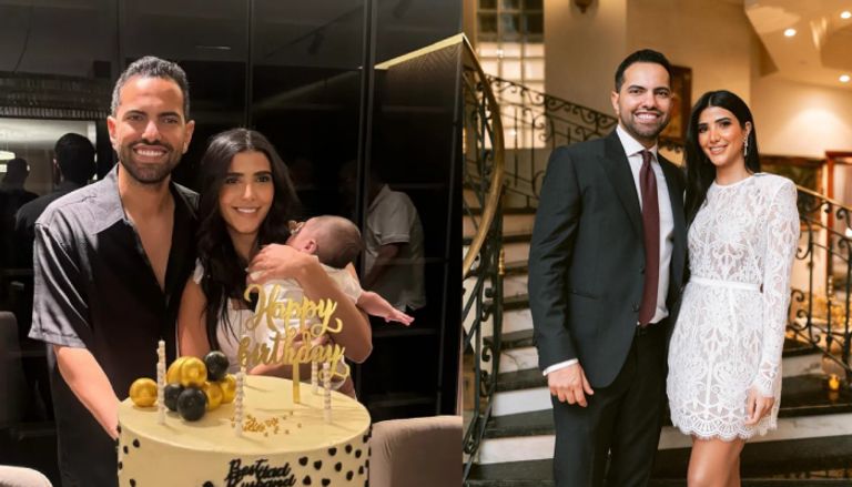 تفاصيل حادث نجل ريم سامي