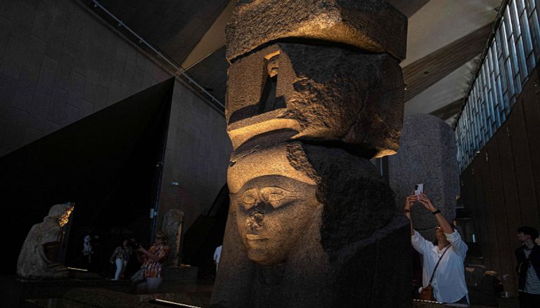 أرض المتحف المصري الكبير 