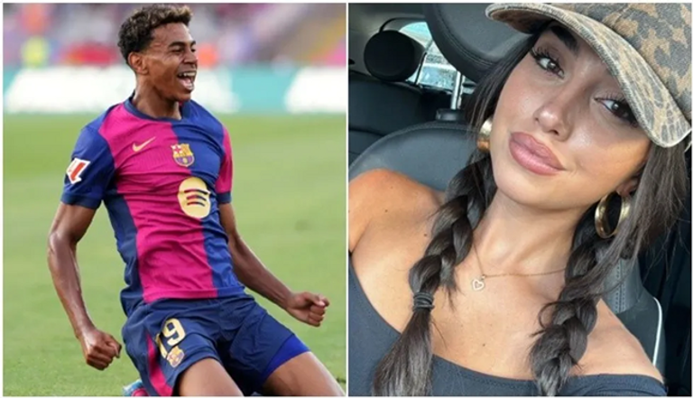 لامين يامال وآنا جيجنوسو