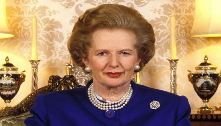 رئيسة الوزراء البريطانية الراحلة مارغريت تاتشر 