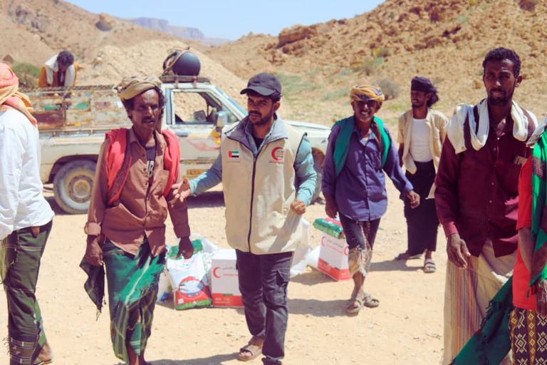 المساعدات الإماراتية إلى اليمن