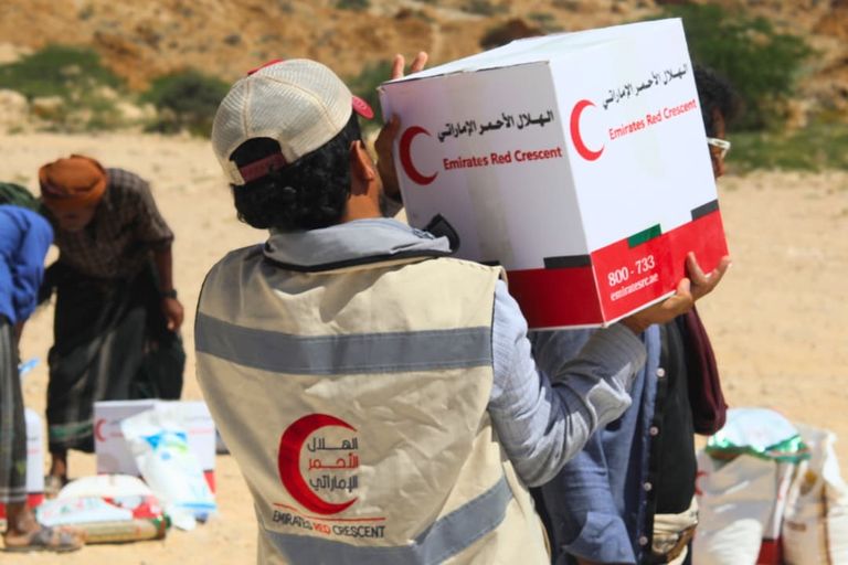 المساعدات الإماراتية إلى اليمن