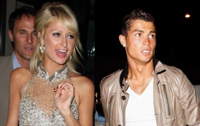 كريستيانو رونالدو وباريس هيلتون كريستيانو رونالدو وإيرينا تشايك