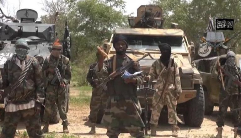 عناصر من تنظيم بوكو حرام الإرهابي بنيجيريا- أرشيفية 