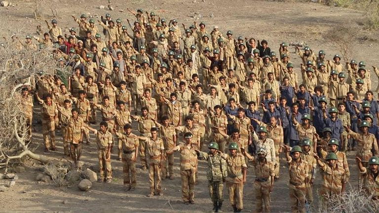 تحذيرات من تصاعد الحملات التعبوية الحوثية تحذيرات من تصاعد الحملات التعبوية الحوثية