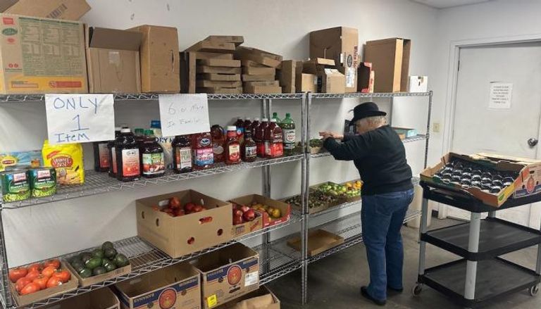 مراكز توزيع الطعام للفقراء بأمريكا