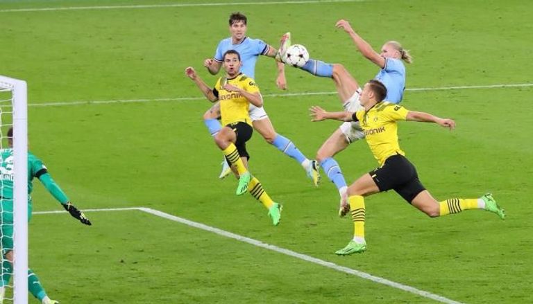 مشاهدة مباراة مانشستر سيتي ودورتموند اليوم 