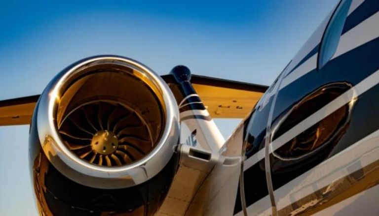 محرك طائرة خاصة