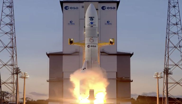 إطلاق الصاروخ الأوروبي أريان 6