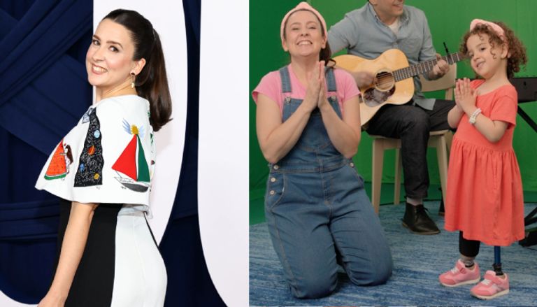 إطلالة مس رايتشل بتوقيع أطفال غزة إطلالة مس رايتشل بتوقيع أطفال غزة