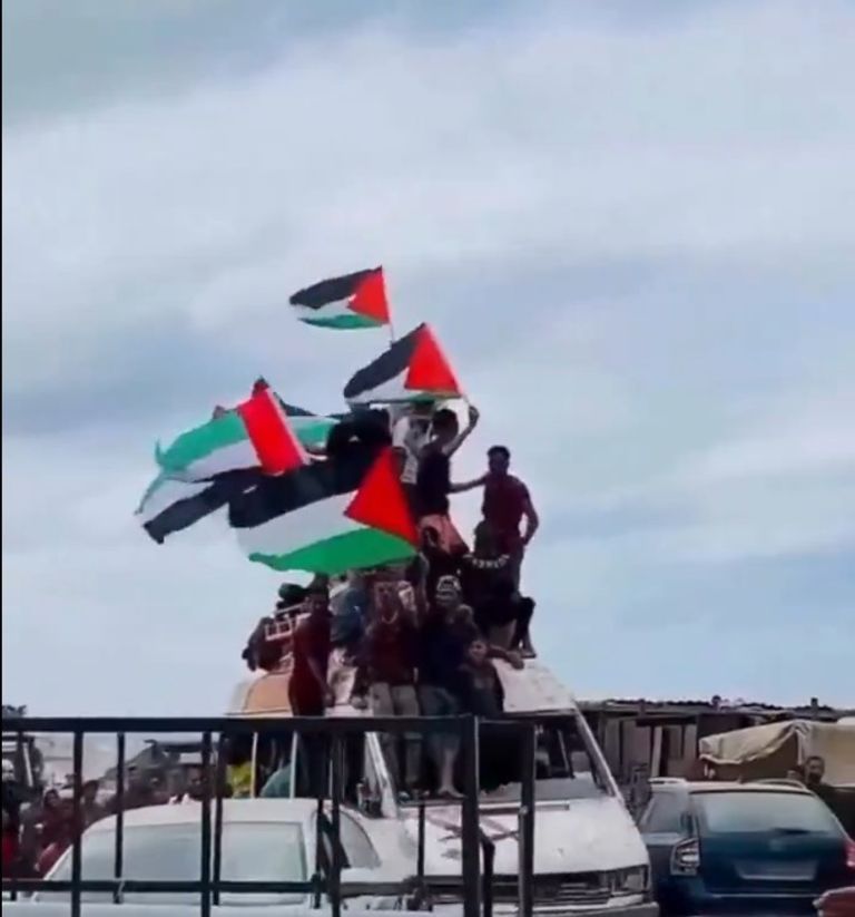 أهل غزة يحتفون بذكرى مرور عامين على إطلاق «الفارس الشهم 3»