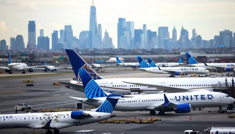 أحد المطارات بمدينة نيويورك