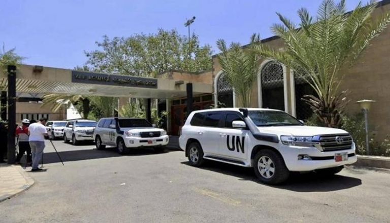 آليات للأمم المتحدة بصنعاء- أرشيفية